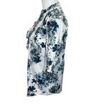 Universal Standard x Erdem Kalina Short Sleeve Ruffle Shirt Top Women’s Size XS Photo 4