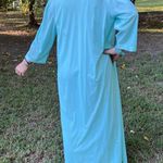 Vanity Fair Vintage peignoir neglige set Robbins egg blue Photo 5