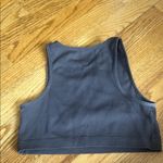 Garage Women's Brown Ribbed Tank Top Photo 2
