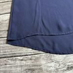 Tea N Rose Women's Blouse Top Shirt Dark Blue M Med Medium Lightweight Lace Thin Photo 7