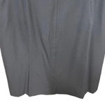 Max Mara  Navy‎ Blue Classic Virgin Wool Pencil Skirt Size US 10 Photo 2