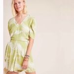 Cleobella Remington Lime Green Palm Print Romper Photo 1