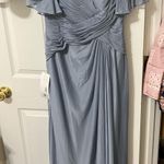 Azazie NWT  Emmeline dress in Dusty Blue  Photo 2