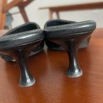 Jeffrey Campbell Mr. Big quilted slip on leather mule heels 10 Photo 3