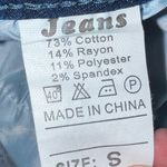 Retro 70’s vibe patchwork look high rise stretchy flared leg jeans! New! Blue Size undefined Photo 6