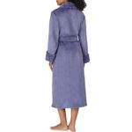 NWT Carol Hickman Women's indigo purple Robe size M. Super warm and fuzzy! Size M Photo 3