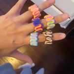 Amazon Polymer Clay Y2K Rings Photo 3