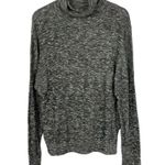 Anthropologie Moth Marled Gray Cowl Neck Knit Sweater L Photo 1