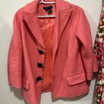 Etcetera  size 4 pink knit button front blazer Photo 3