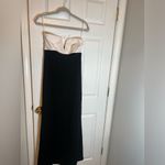 Lovers + Friends  Anais Strapless Gown in Black & White Photo 3