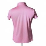 Lady Hagen Pink Geometric Print Short Sleeve Golf Polo Shirt Women's Medium Photo 1