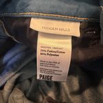 Paige Women's Hidden Hills Flare Blue Jeans Size 28 Long Photo 7