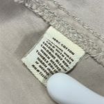 Sonoma Cotton  Khaki Metal Button Up Snap Pocket Button Tab Long Sleeve Shirt L Photo 13