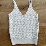Brandy Melville Paloma Cami Crochet Tank in Cream Photo 0