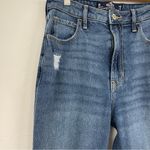 Hollister Ultra High Rise Stacked Vintage Straight Womens Jeans 26 Distressed Photo 2