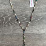 Betsey Johnson CRUISE CONTROL BLING AND SEAHORSE AND FAUX PEARLS Y NECKLACE Photo 0