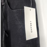 J Brand x Steph Shep Maria Coated Vendetta Lace-Up Jeans Black Size 32 NWT Photo 3