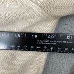 Pilcro Anthropologie  Asymmetrical Cashmere Cardigan Women L Ivory Button Sweater Photo 7