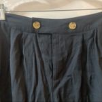 Who What Wear NWT  Black Wide Leg Crop Pants size 10 Photo 4
