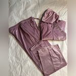 Refuge Velvet Hoodie in Soft Purple Photo 10