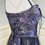 Secret Honey X Disney Crystal Season Villians Lace Up Corset Dress Free Size Black Size XS Photo 5