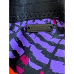 Volcom Swimsuit Bikini Bottoms Cheeky Mesh Hipster Black Bright Colors NWT XS Photo 8