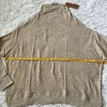 Michael Stars Madison Brushed Jersey Dolman Mock Neck in HEATHER OATMEAL size M Photo 7