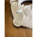 Melie Bianco Alexandra Top Handle Bag Cream NWT Vegan Leather Knot Hobo Sac Cute Photo 4