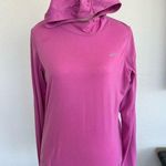 Nike  Fuchsia Long Sleeve Hoodie Photo 0