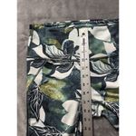Athleta  Women's Floral Pattern Hawaiian‎ Green and Navy Legging Size Small Photo 6
