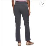 Croft & Barrow Black Effortless Stretch Pull-On Straight-Leg Pants Photo 2