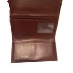 Coach leather Brown long Wallet, Established 1941 with a check holder Photo 3