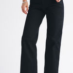 Abercrombie & Fitch Abercrombie Black High Rise 90’s Curve Love Relaxed Jeans Photo 0