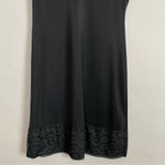 Vintage Full Slip Black Lace Sissie Women Lingerie Retro Pin Photo 6