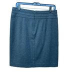 CAbi  women's size 8 grey pencil skirt with zipper on back Photo 1