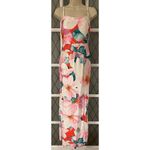 Iris Madison Floral Strappy Maxi Dress Size Medium Photo 3