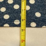 Lane Bryant  Blue White Polka Dot Sweater‎ Long Sleeves V Neck Women's Cozy 22/24 Photo 4