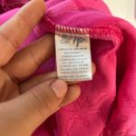 Cabali Hot Pink Smocked Midi Sundress Size M | Hawaiian Floral Beach Dress Size M Photo 6