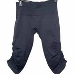Lululemon Scrunch in the Flow Heathered Grey Crop Gray Size 6 Photo 0