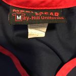 Medi Gear Navy and red medical scrub top Photo 1