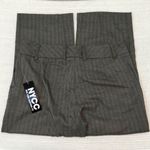 NYCC New York Clothing Charcoal Gray Stripe Pant Trousers Size 10 NWT #4175 Photo 2