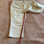 Judy Blue white skinny fit capri denim size 13/31 summer stretch high rise Photo 8