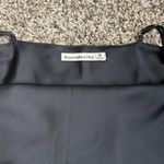 Abercrombie & Fitch Black Slip Dress with Cowl Neckline Sz Medium Photo 3