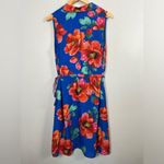 Foxcroft  Women's Adessia Hibiscus Floral Dress size 10 Photo 6
