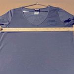 Harley Davidson Vintage Harley-Davidson Women's Dark Gray and turquoise Tee with Blue Accents Photo 4