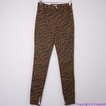 We Wore What NEW Tiger Stripe Piped Stiletto Slit The Icon Jeans, 29 Photo 2