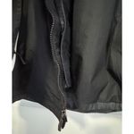 The North Face Jacket Black Full Zip Hooded Parka Zip Out Lining Women's Large L Photo 8