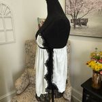 Victoria's Secret  Black and White Lace Chemise Photo 4