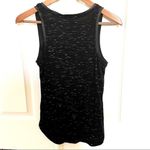 Paige black tank with faux leather trim XS Photo 12