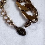 ALDO Gold Tone Chunky Fashion Chain Link Bracelet Extender Lobster Clasp Photo 1